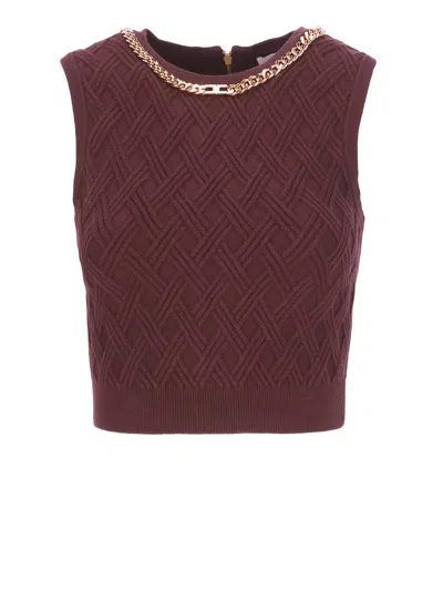 ELISABETTA FRANCHI VISCOSA SWEATER