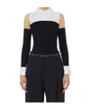 Elisabetta Franchi Viscose And Cotton Poplin Knit Bodysuit
