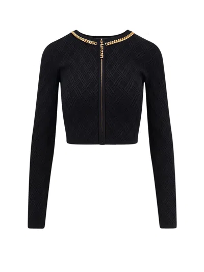 ELISABETTA FRANCHI VISCOSE BLEND CARDIGAN