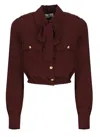 Elisabetta Franchi Hemdbluse  Damen Farbe Burgunderrot In Bordeaux