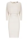 Elisabetta Franchi Dress In Lurex Viscose Fabric