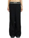 Elisabetta Franchi Viscose Pants With Bands