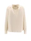 Elisabetta Franchi Viscose Shirt In White