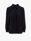 Elisabetta Franchi Viscose Shirt With Gold Metal Button