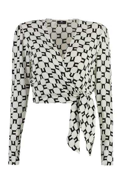ELISABETTA FRANCHI VISCOSE SHIRT