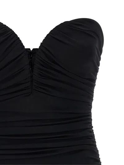 Elisabetta Franchi Viscose Short Women's Dress In Black