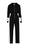 Elisabetta Franchi Knitted Suit Trousers Elastic Waistband In Black