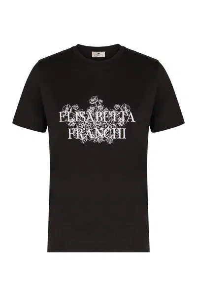 ELISABETTA FRANCHI ELISABETTA FRANCHI VISCOSE T-SHIRT
