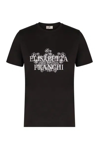 ELISABETTA FRANCHI ELISABETTA FRANCHI VISCOSE T-SHIRT