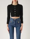 Elisabetta Franchi Viscose Top-wear In Nero