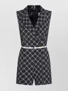 Elisabetta Franchi Black Jumpsuits In Multi