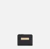 Elisabetta Franchi Logo-plaque Zip-fastening Wallet In Black