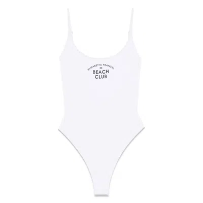 ELISABETTA FRANCHI WHITE BEACHWEAR