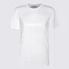 Elisabetta Franchi T Shirt With Embroidered Logo And Rhinestone In White