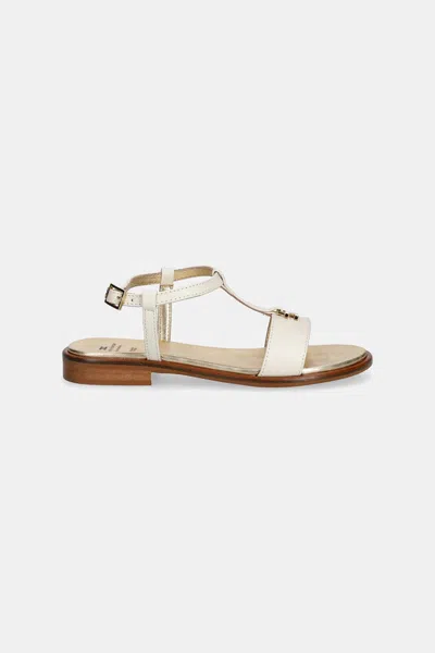 Elisabetta Franchi Kids' White Ivory Sandal