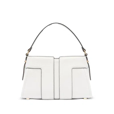 ELISABETTA FRANCHI WHITE SHOULDER BAGS