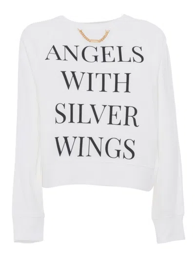 Elisabetta Franchi Sweater  Woman Color Ivory In White