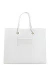 Elisabetta Franchi White Tote Rafia Bag