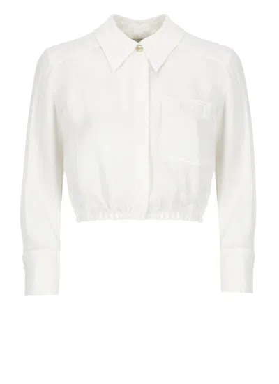 Elisabetta Franchi White Viscose Shirt