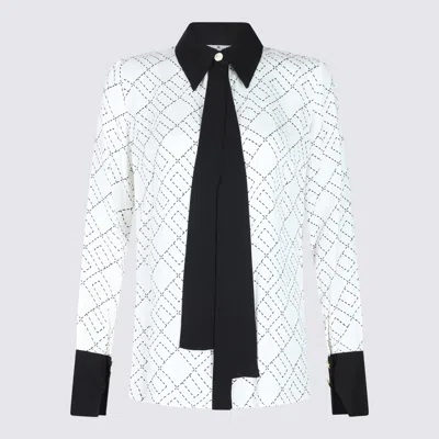 ELISABETTA FRANCHI WHITE VISCOSE SHIRT