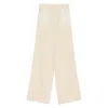 Elisabetta Franchi White  Yellow Pants