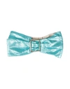 Elisabetta Franchi Woman Belt Azure Size 10 Textile Fibers In Blue