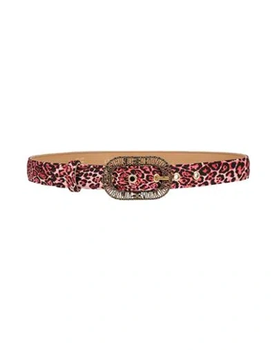 Elisabetta Franchi Woman Belt Light Pink Size 6 Textile Fibers