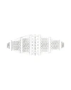 Elisabetta Franchi Woman Belt White Size 6 Cow Leather In White