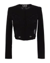 Elisabetta Franchi Woman Blazer Black Size 6 Polyamide, Elastane