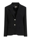 Elisabetta Franchi Woman Blazer Black Size 6 Polyester