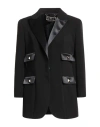 Elisabetta Franchi Woman Blazer Black Size 6 Polyester, Elastane, Polyamide In Black