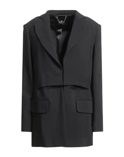 Elisabetta Franchi Woman Blazer Black Size 6 Viscose, Elastane, Polyamide