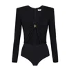 Elisabetta Franchi Woman Body  - Body - Black