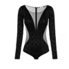 Elisabetta Franchi Woman Body  - Body - Black