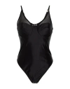Elisabetta Franchi Woman Bodysuit Black Size 10 Polyamide, Elastane