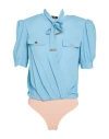 Elisabetta Franchi Body  Woman Color Blue In Blue