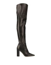 Elisabetta Franchi Woman Boot Black Size 6 Leather In Black