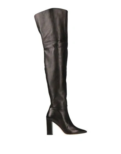 Elisabetta Franchi Woman Boot Black Size 7 Leather