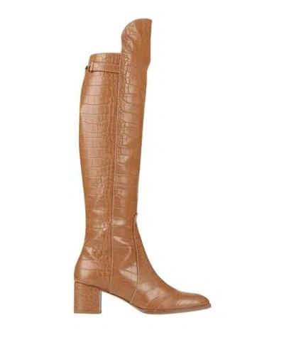 ELISABETTA FRANCHI ELISABETTA FRANCHI WOMAN BOOT CAMEL SIZE 7 LEATHER