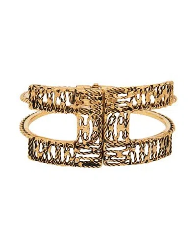 Elisabetta Franchi Woman Bracelet Gold Size - Metal