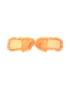 ELISABETTA FRANCHI ELISABETTA FRANCHI WOMAN BROOCH ORANGE SIZE - POLYESTER