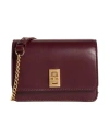 Elisabetta Franchi Woman Cross-body Bag Burgundy Size - Leather