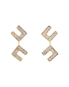 Elisabetta Franchi Woman Earrings Gold Size - Metal In Gold