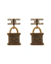 Elisabetta Franchi Woman Earrings Gold Size - Metal In Gold