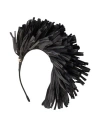 Elisabetta Franchi Woman Hair Accessory Black Size - Metal, Cellulose