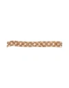 Elisabetta Franchi Woman Hair Accessory Blush Size - Silk In Gold