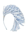 Elisabetta Franchi Woman Hair Accessory Sky Blue Size - Metal, Cellulose