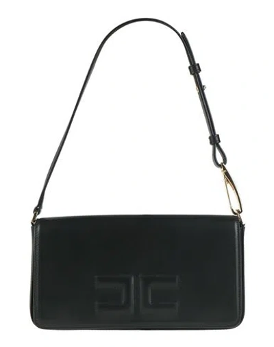 Elisabetta Franchi Woman Handbag Black Size - Cow Leather