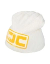 Elisabetta Franchi Woman Hat Cream Size Onesize Wool, Cashmere In White