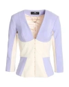Elisabetta Franchi Woman Jacket Lilac Size 4 Polyamide, Elastane
